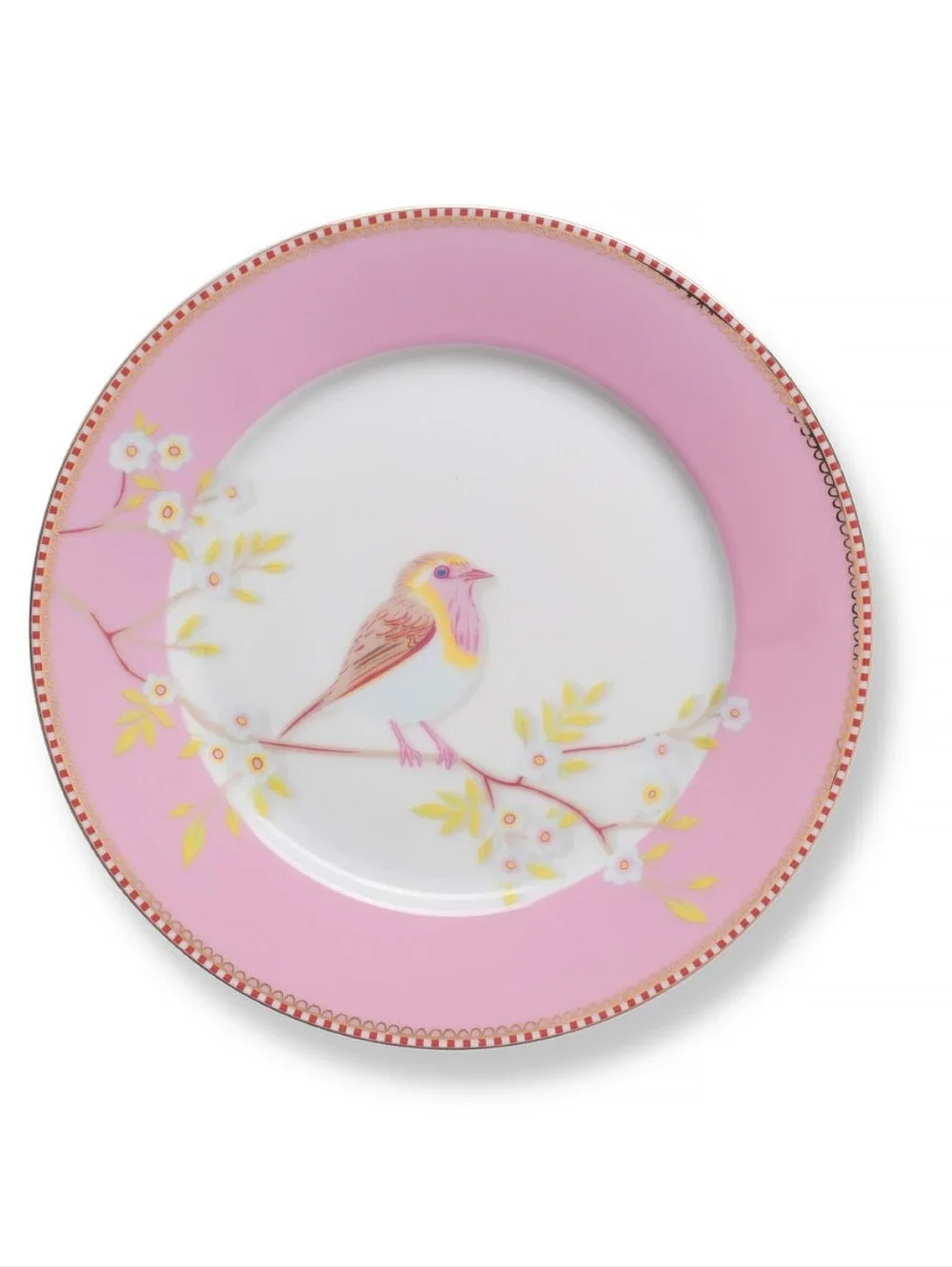 Pip Studio Pink Early Bird Mugs & Plates Porcelain Set